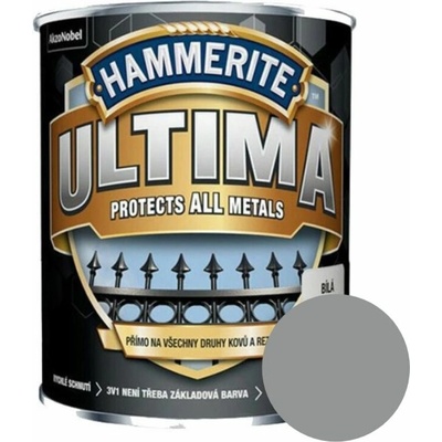 Hammerite Ultima hladká 0,75 l sivá