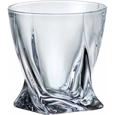 Crystalite Bohemia poháre na whisky Quadro 340 ml