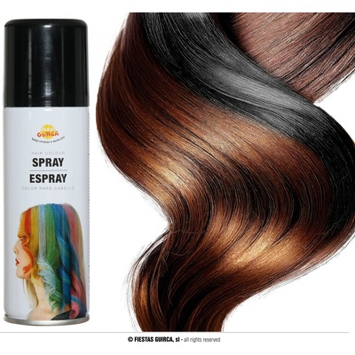 Guirca barevný sprej na vlasy černá 125 ml