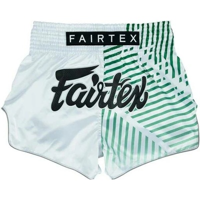 Thai šortky Fairtex BS1923 Racer White