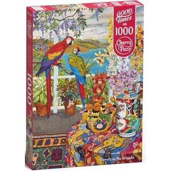 Image 1 of Cherry Pazzi Пъзел Cherry Pazzi от 1000 части - Папагали (30639)