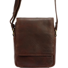 Pánské crossbody Money Kepper HN1402 hnědá