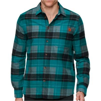 MAMMUT Мъжка риза с копчета Mammut Trovat Longsleeve Shirt - Strata / Deep Teal (033-2876-0311)