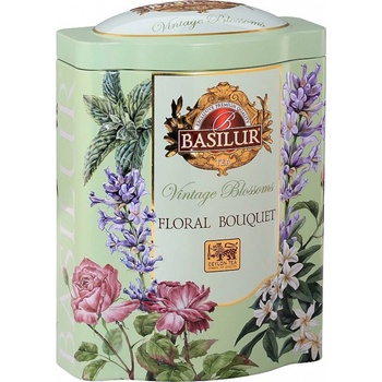 Basilur Vintage Blossoms Floral Bouquet plech 100 g