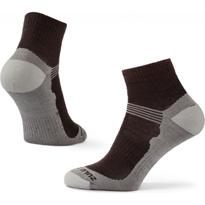 Zulu ponožky Merino Lite Men 3 Pack sivá / hnedá