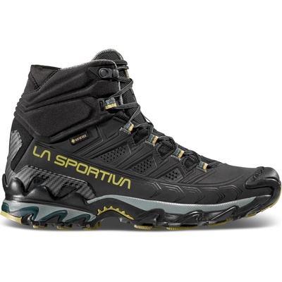 La Sportiva Мъжки туристически обувки La Sportiva Ultra Raptor II Mid Leather Wide GTX Walking boots - Black / Cedar - размер 42, 5 (EU) (019-0745-0220)