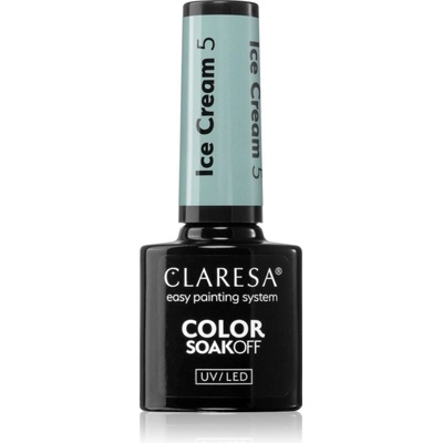 Claresa SoakOff UV/LED Color Ice Cream гел лак за нокти цвят 5 5 гр