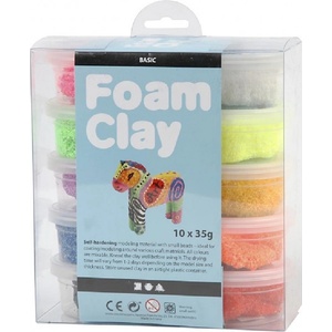 Creativ Company Set Foam Clay Basic (78930)