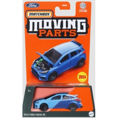 Matchbox Moving Parts 2018 Ford Focus RS