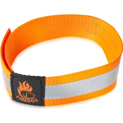 Firedog Reflexný obojok na suchý zips 30 mm 35 cm