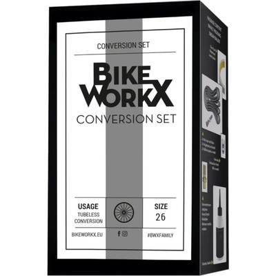 Bikeworkx Conversion set pre prestavbu štandartných ráfikov na bezdušové 26"
