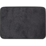 GEDY Постелка за баня GEDY Fuzzy, 40x60 см, черен мат (000096FY4060149)