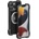 Apple iPhone 12 Pro Max Удароустойчив R-JUST RJ51 Hollow Метален Калъф и Протектор