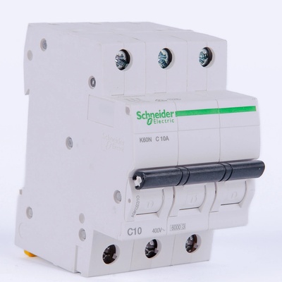 Schneider Electric 3P C10A K60N 6kA A9K02310