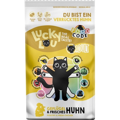 LUCKY LOU Food Code Adult Hydina a Kura 0,75 kg