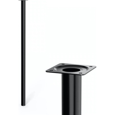 Stolová noha výška 700mm 30mm černá – Zboží Mobilmania