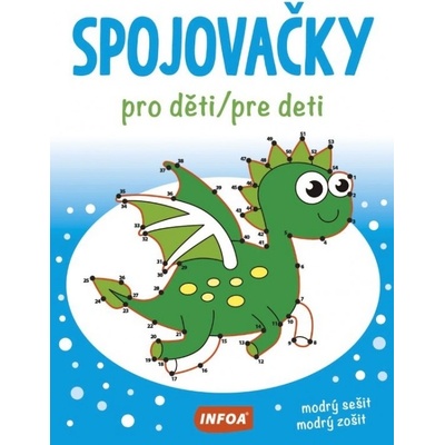 Spojovačky pro děti/pre deti - modrý sešit cz/sk vydanie
