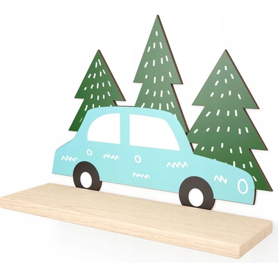 Vulpi Polica do detskej izby Simply Auto