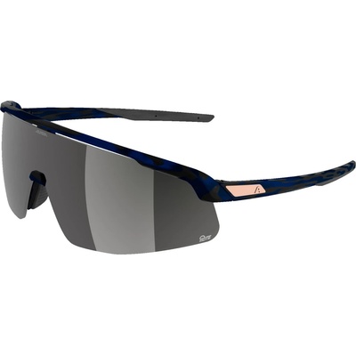 Alpina Очила за колоездене Alpina Turbo Pro Q-Lite Mirror S3 Cycling glasses - Havana / Black / Blue Matt / Q-Lite Silver Mirror - размер One Size (205-5217-0311)
