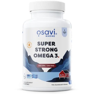 Osavi Super Strong Omega 3, 500 EPA / 250 DHA, 90 меки капсули
