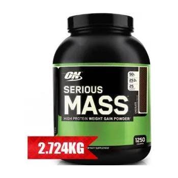 Optimum Nutrition Гейнър за маса Serious Mass, OPTIMUM NUTRITION, 2.724 кг. , Шоколад и фъстък, 1422