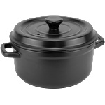 HORECANO HOME-Касерола 4.5L Ø25xh12cm ЧЕРНА (HC-08269) (0108269)