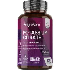 WeightWorld Potassium Citrate 690 mg With Vitamin C [270 Таблетки]