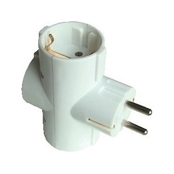TRACON Многопортов преобразувател, 3 SHUKO, 16 A, бял, 90 TDUGO9 (TDUGO9)