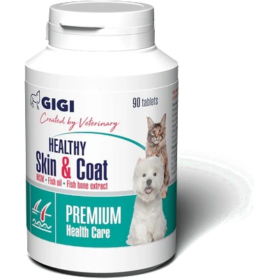 Gigi VET PERFECT Skin & Coat - Премиум добавка за домашни любимци козина и кожа