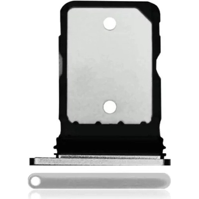 Google Pixel 8a SIM tray stříbrný, držák, šuplík