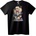 NOONEBRAND Тениска Семейни Карикатурни Герои - 3XL, Black