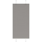 vidaXL Плисирана щора Антрацит 55x150 cm Ширина на плата 54, 4 cm (4015083)