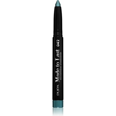 Pupa Milano Made to Last dlouhotrvající oční stíny v tužce voděodolné 042 Vibrant Green 1,4 g