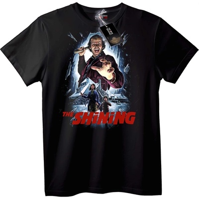 NOONEBRAND Тениска Филм Сияние - XL, Black