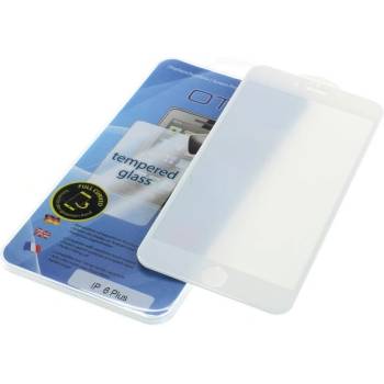 OTB Закалено защитно стъкло за iPhone 6 Plus / 6S Plus, Full Cover 3D, бяло (8011893)