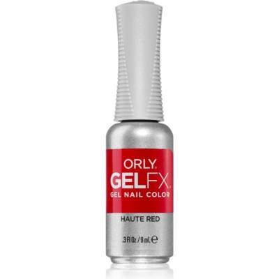 ORLY Gelfx Gel гел лак за нокти с използване на UV/LED лампа цвят Haute Red 9ml