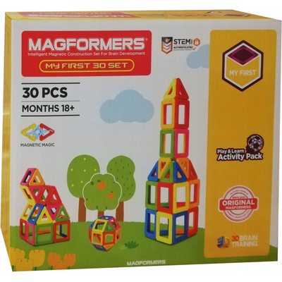 Magformers Můj první 30 ks – Zbozi.Blesk.cz