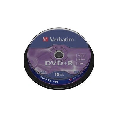 DVD+R(10-Pack)Spindle/General Retail/16x/4.7GB (43498)