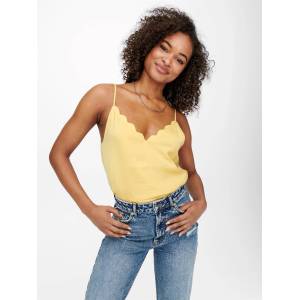 Only Потник Only Women's Woven Cami Vest - Straw