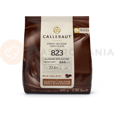 Callebaut Mliečna čokoláda 400 g