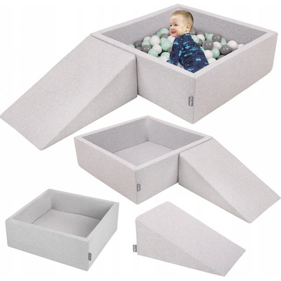 KiddyMoon PPZP-KW30D-112 Dětské Hřiště z pěny 100 kuliček – Hledejceny.cz