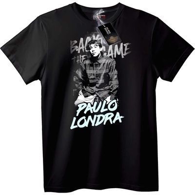 NOONEBRAND Тениска Paulo Londra 'Обратно в играта' - XS, Black