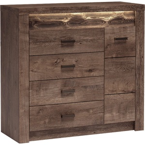 Bogdan Furniture Europe Шкаф Indianapolis I-17, черна пепел