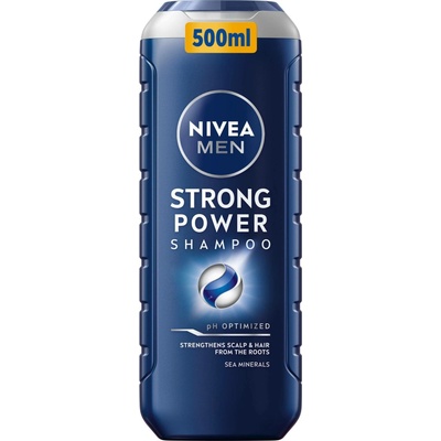 Nivea Men Strong Power Šampon pro muže 500 ml