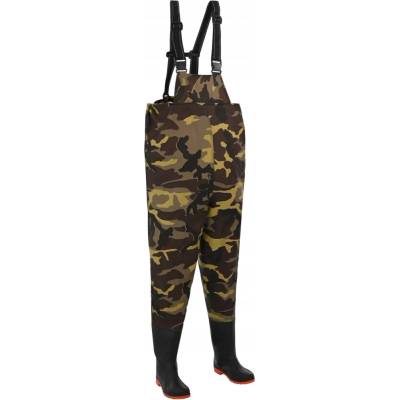 Wodery z butami Velikost 45 Maskáč