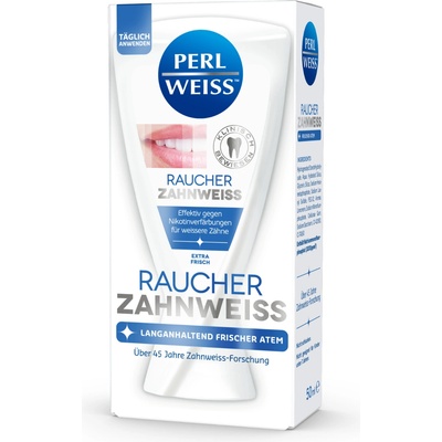 Perl Weiss Perfect White & Fresh Bieliaca pre fajčiarov 50 ml