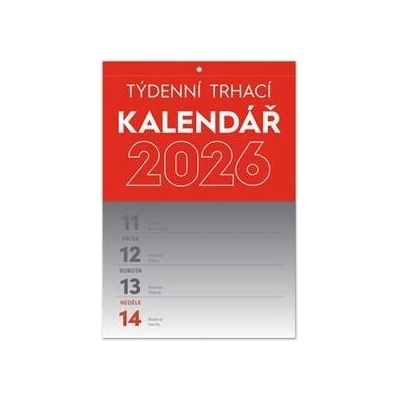 Týdenní trhací nástěnný autor neuvedený 2026
