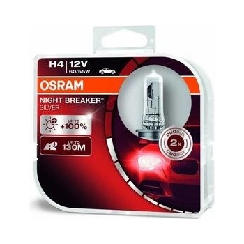Osram Cool Blue H4 12V 60/55W P43t 2 ks