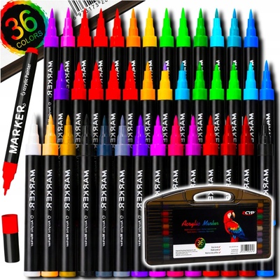 Fixky s farbou 36 ks