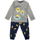 E Plus M chlapecké pyžamo Baby shark šédé